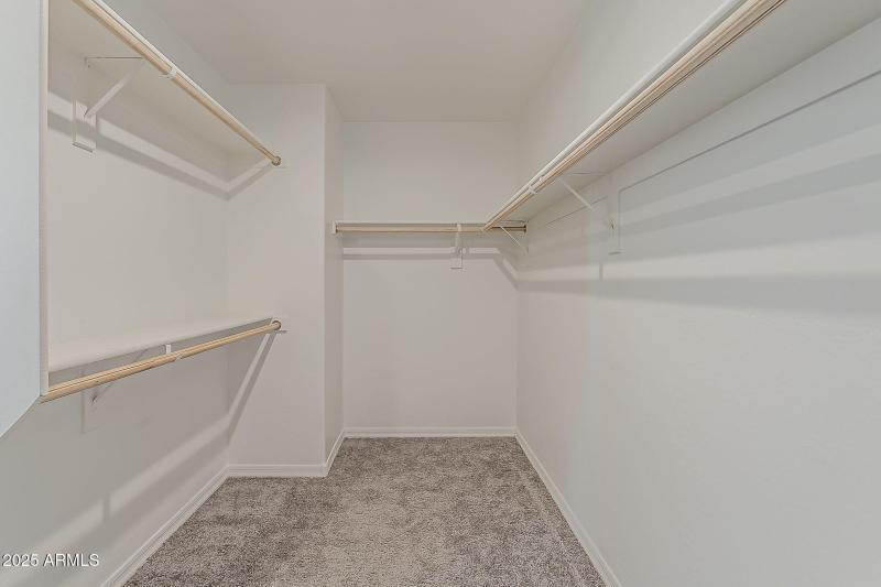 Spacious Walk-In Closet