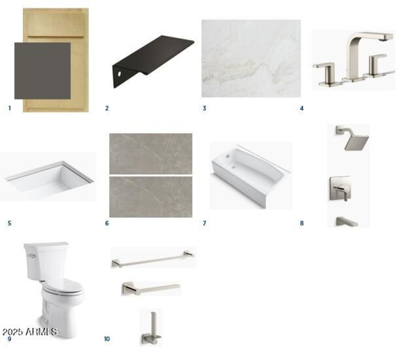 Bathroom 3 Selections