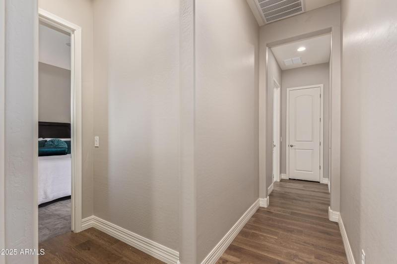 Hallway to Laundry Room & Garage