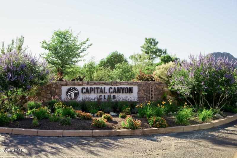 Capital Canyon Club Entrance