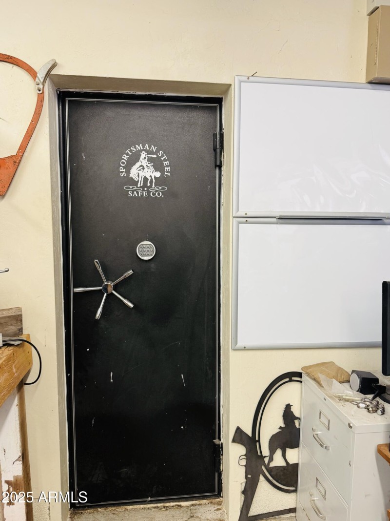 Safe room in att garage