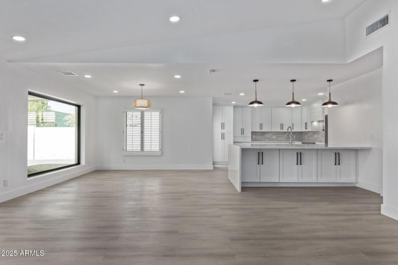 Dining room next to kitchen