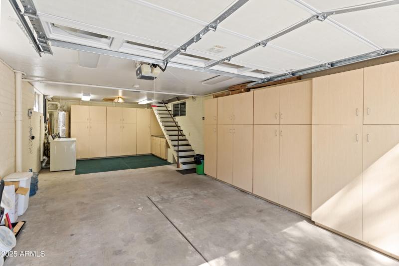 Basement garage