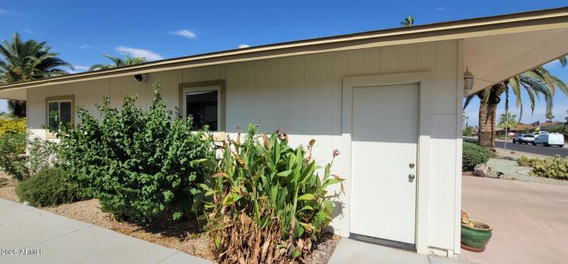 Andersen door and accessibility path aro