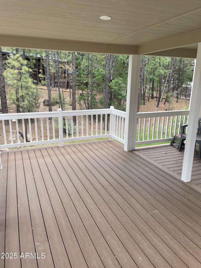 Park Model Deck View