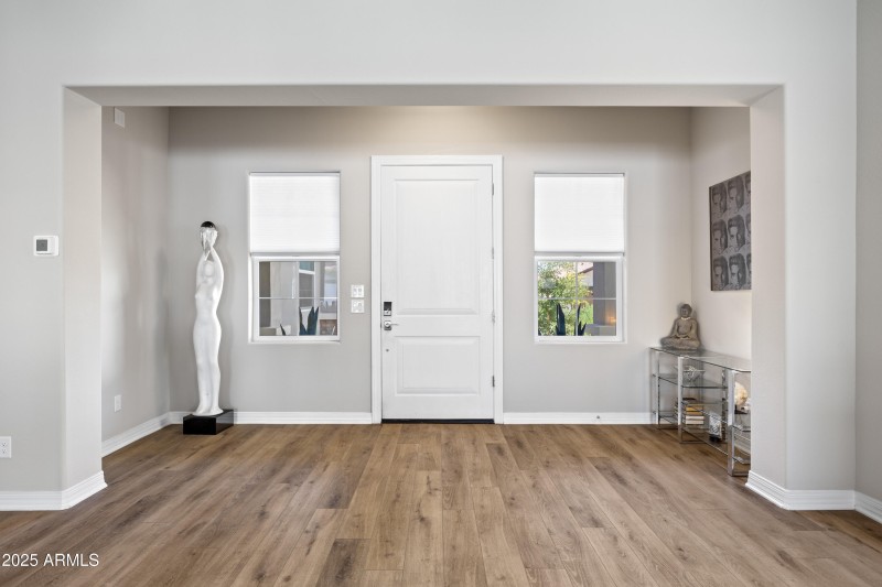 Bright Modern Entryway