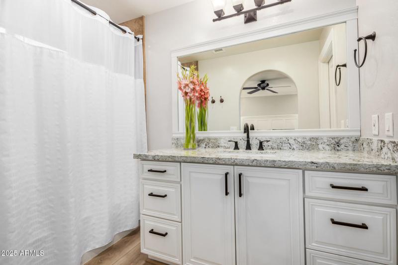 Primary Bathroom - Downstairs!