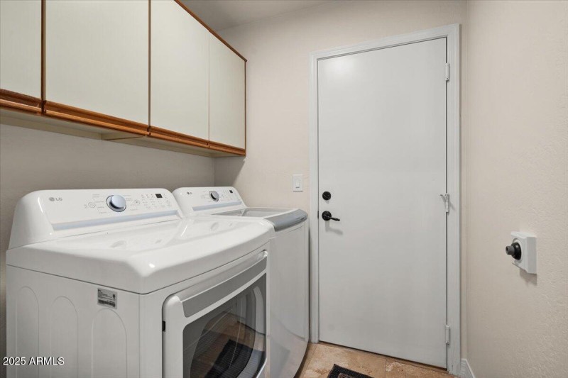 Spacious Laundry Room with Storage