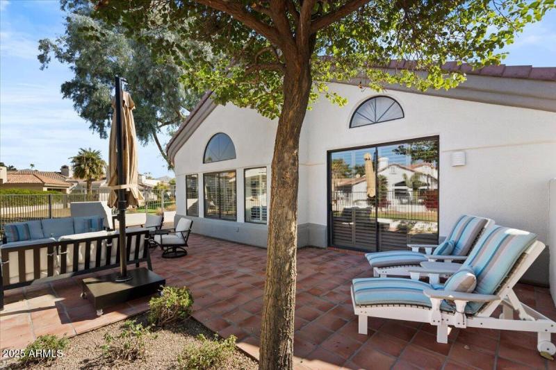 Peaceful Back of the Home