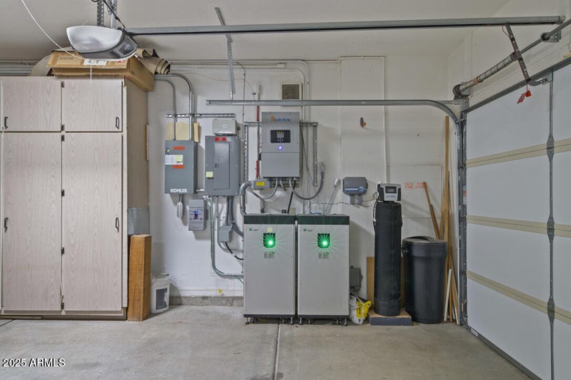 Solar controls and back up batteries