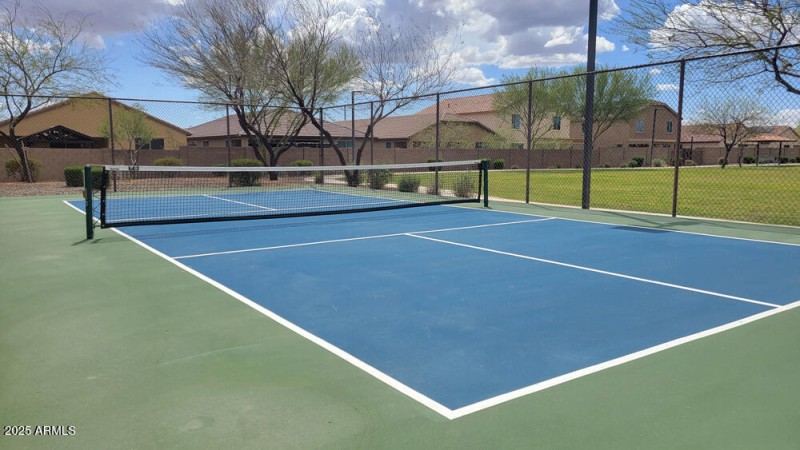 Pickle ball court