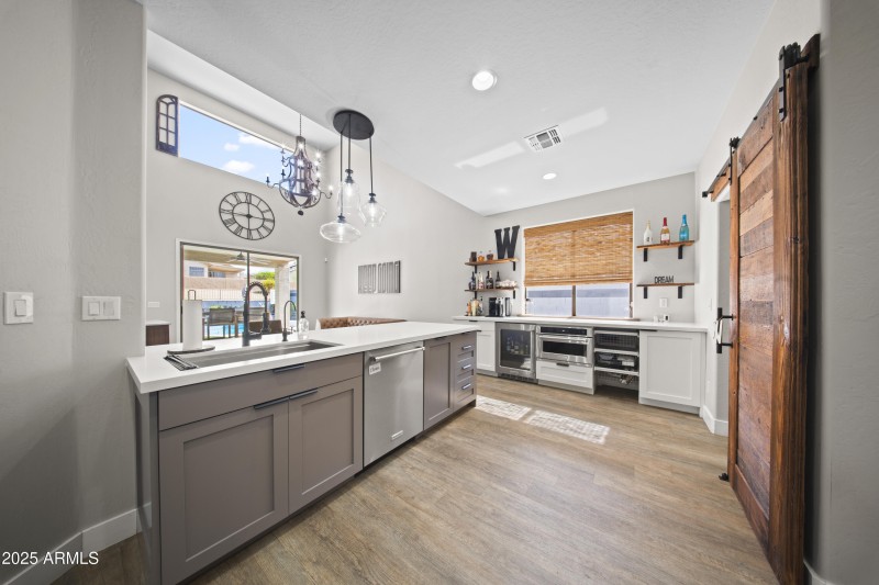 kitchen stainless steel appliances