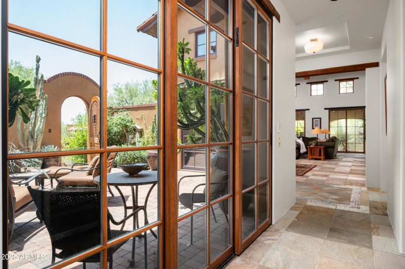 Bar Area Opens to Patio