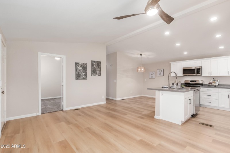 Great Room + Bed 3 View