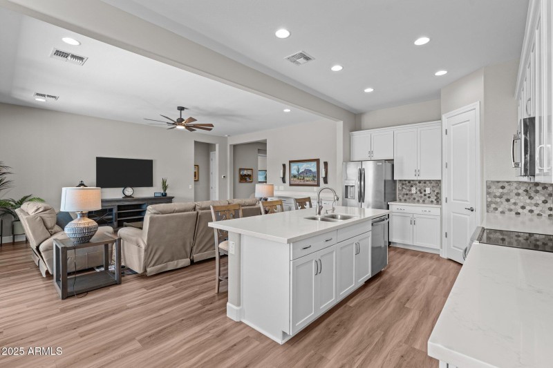 View from dinning area