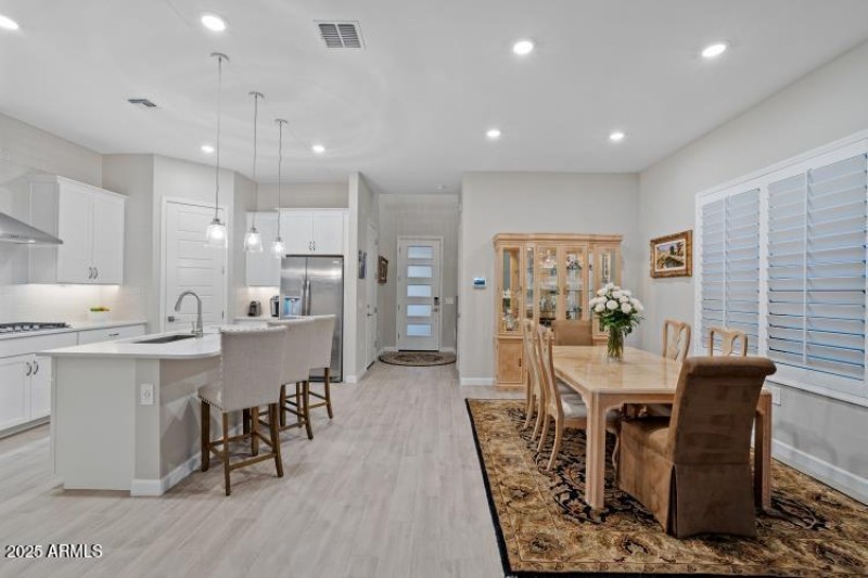 Chefs Kitchen and Dining Room