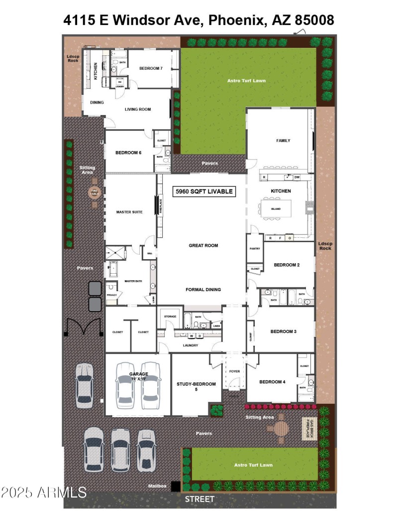 4115 E Windsor Ave Siteplan-01