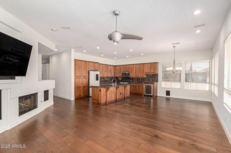 Family Room to Open Kitchen