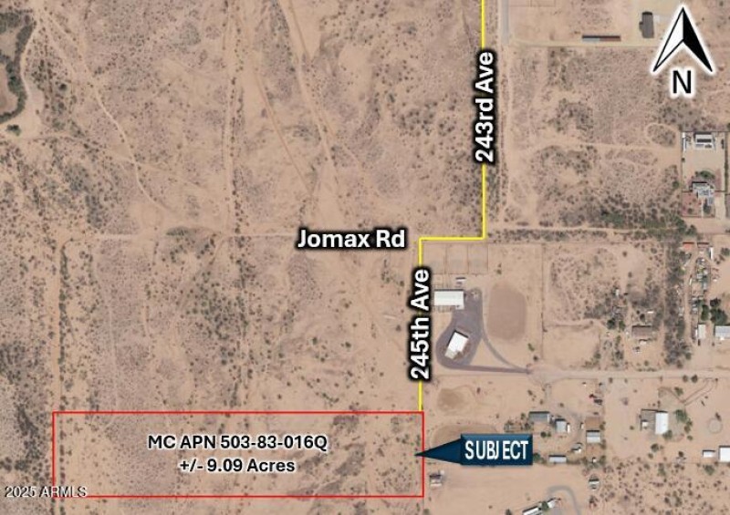 245th Jomax N9 D Map