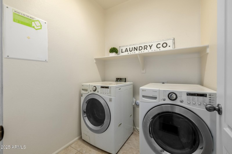 Inside Laundry Room