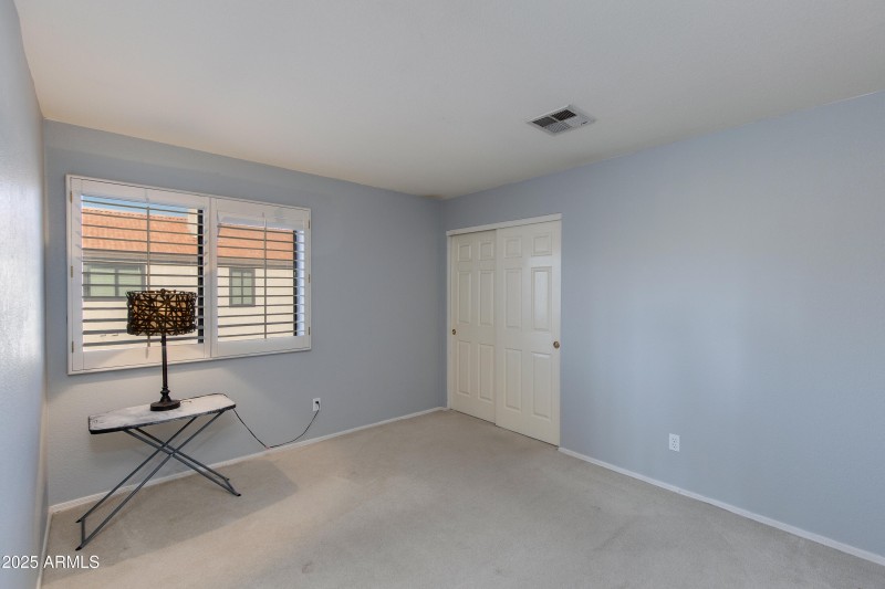 Guest Bedroom with Closet