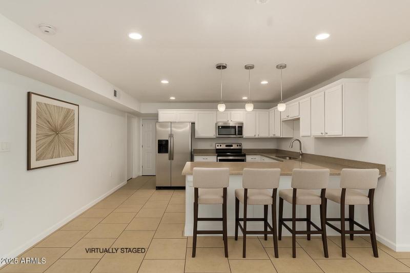 Virt Staged W Camino Aceq - Kitchen