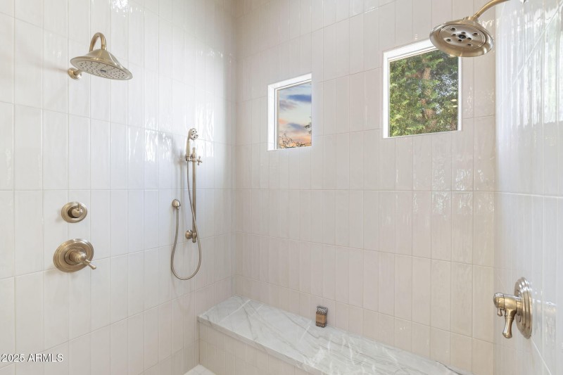 New shower