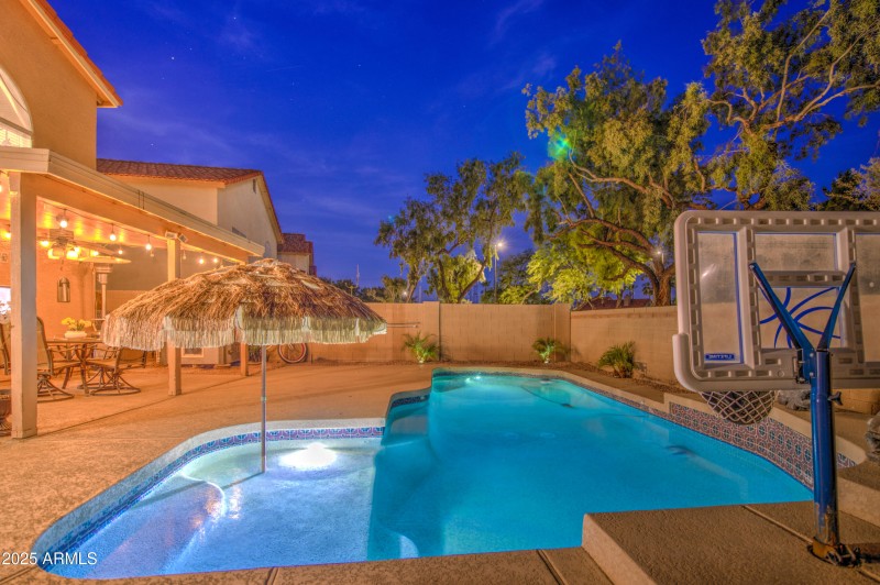 Private Evening Pool