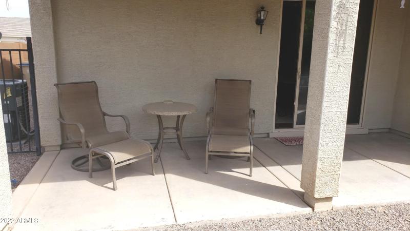 Half Moon Back Patio