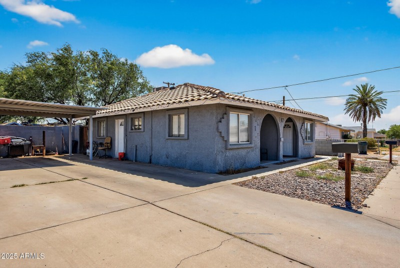 paved driveway