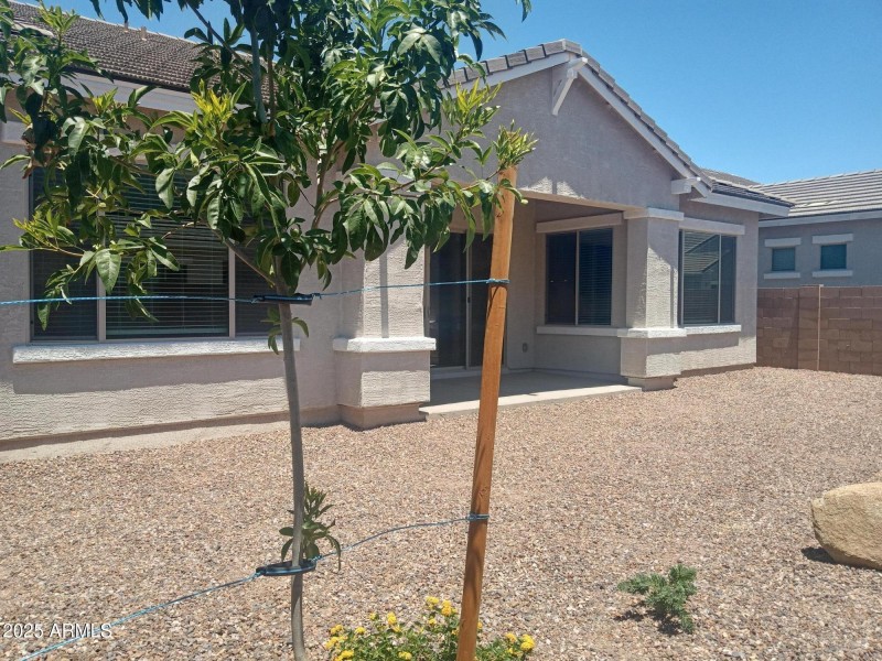Rear Covered Patio