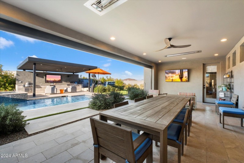 Covered Rear Patio