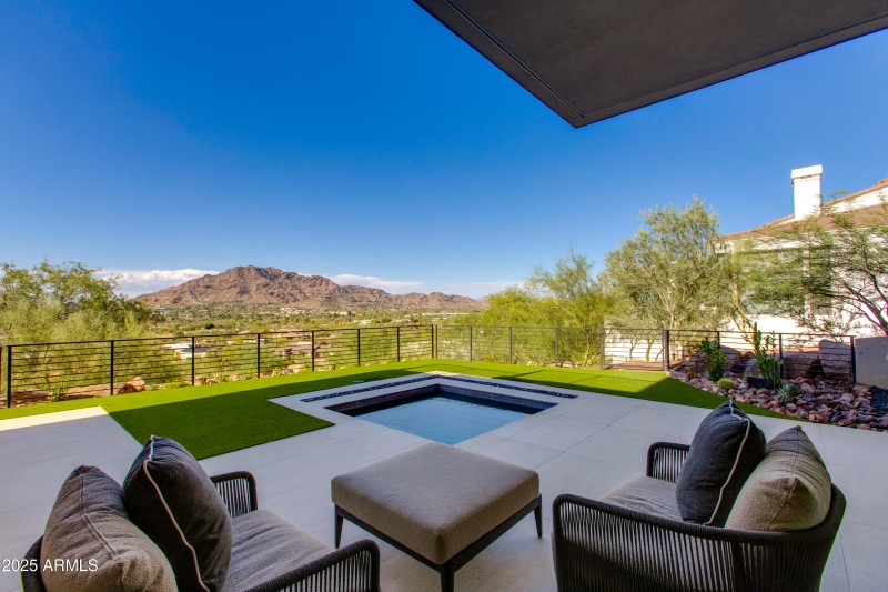 VIEW FROM PRIMARY SUITE PATIO