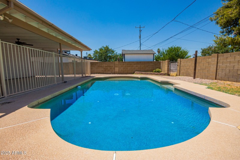 Refreshing Backyard Pool