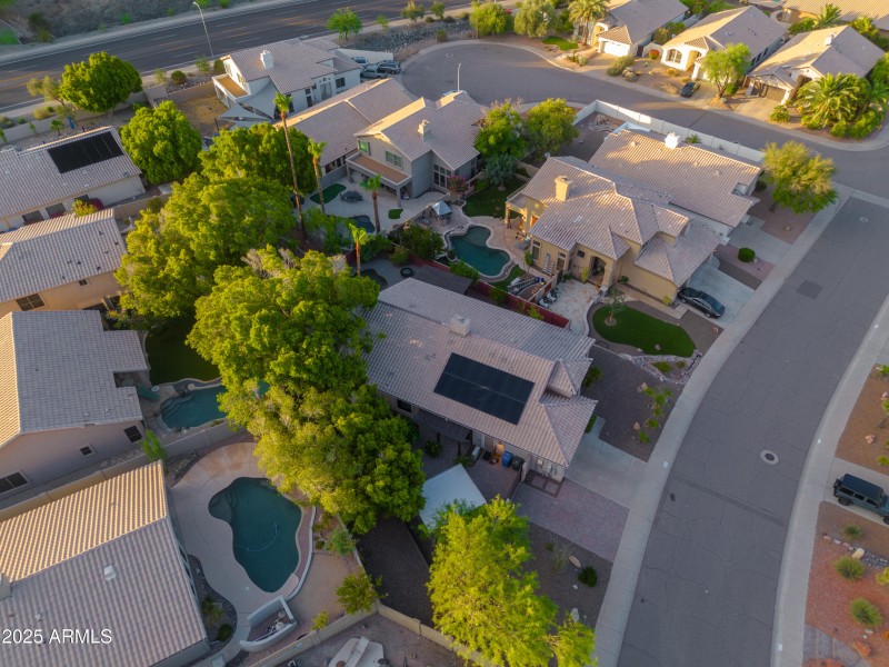 Aerial street view