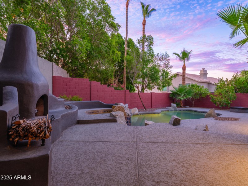 Exterior Fireplace