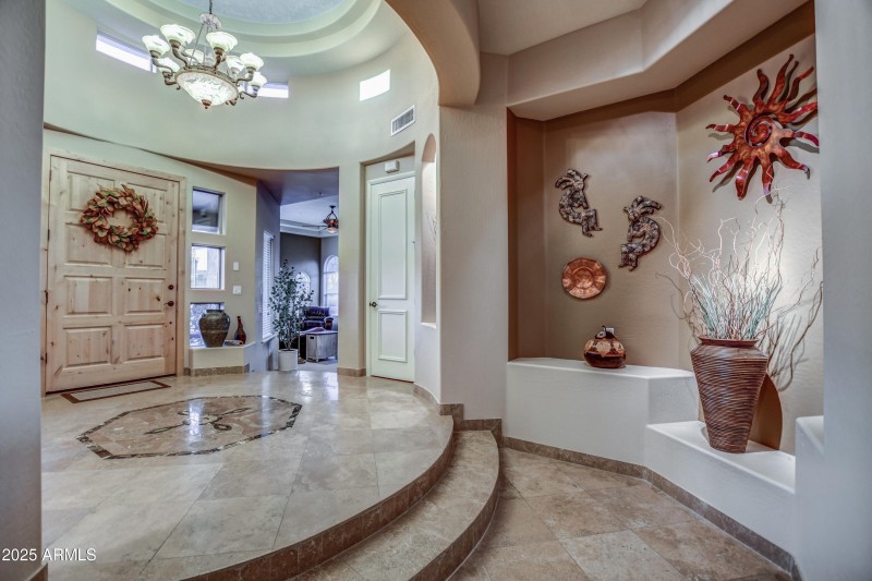 Elegant entry