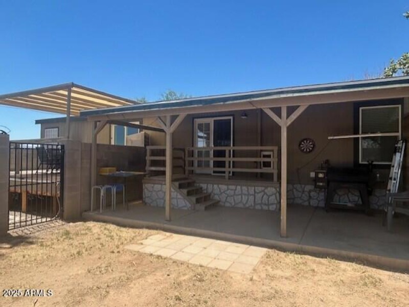 Back Porch and Patio