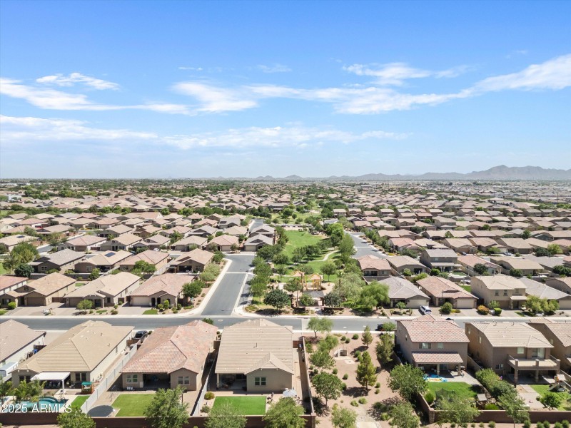 Aerial Backyard
