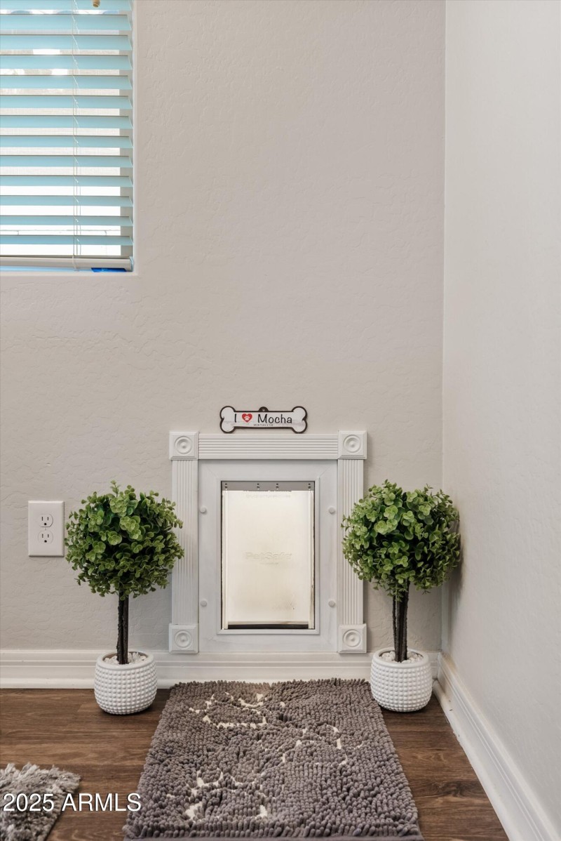 Cutest doggy door ever