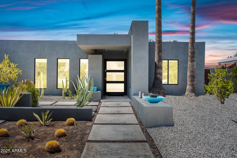 Entry at Sunset