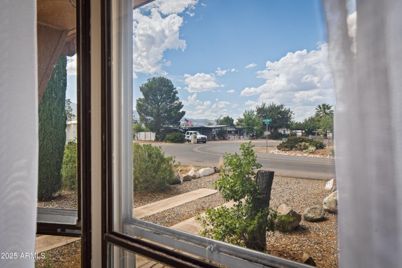 View out Front from Dining Nook