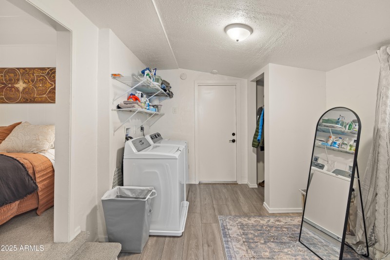Laundry Room and Closet