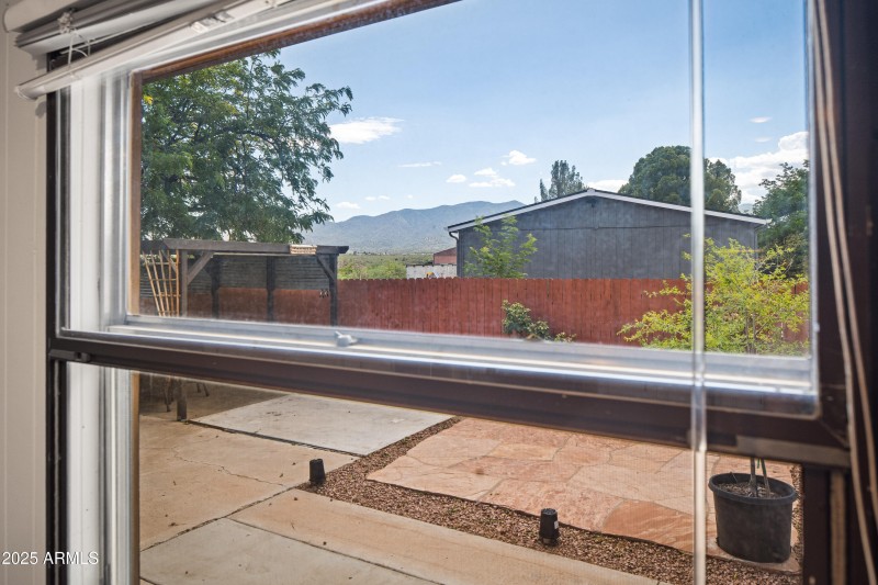 View to Backyard