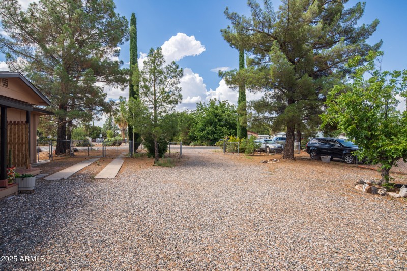 Looking towards St. from back of Lot