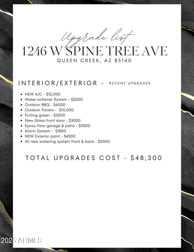 Spine Tree Upgrades
