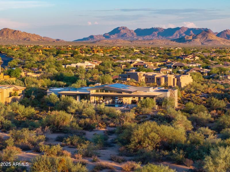 Back Of Home Mountain Views