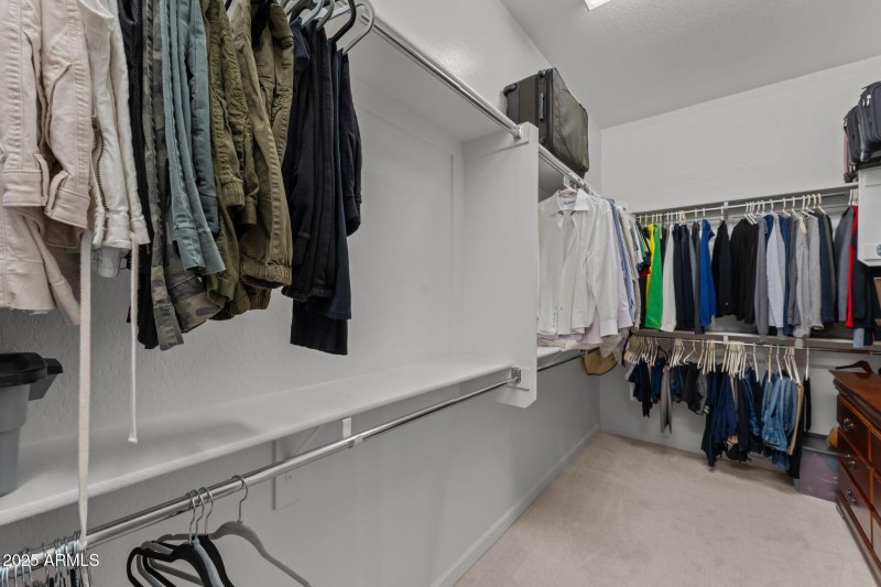 Large walk-in closet