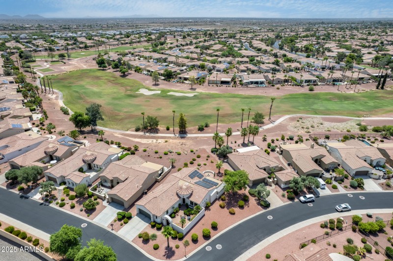 Corner lot view