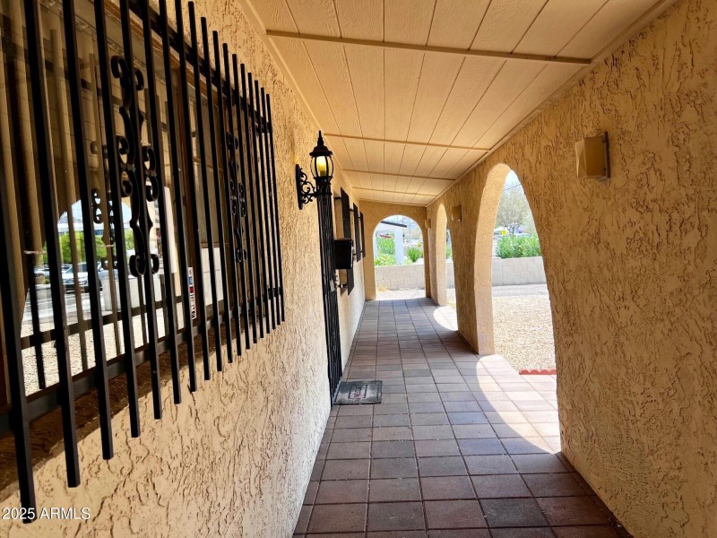 Covered Entrance